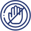 untouched icon